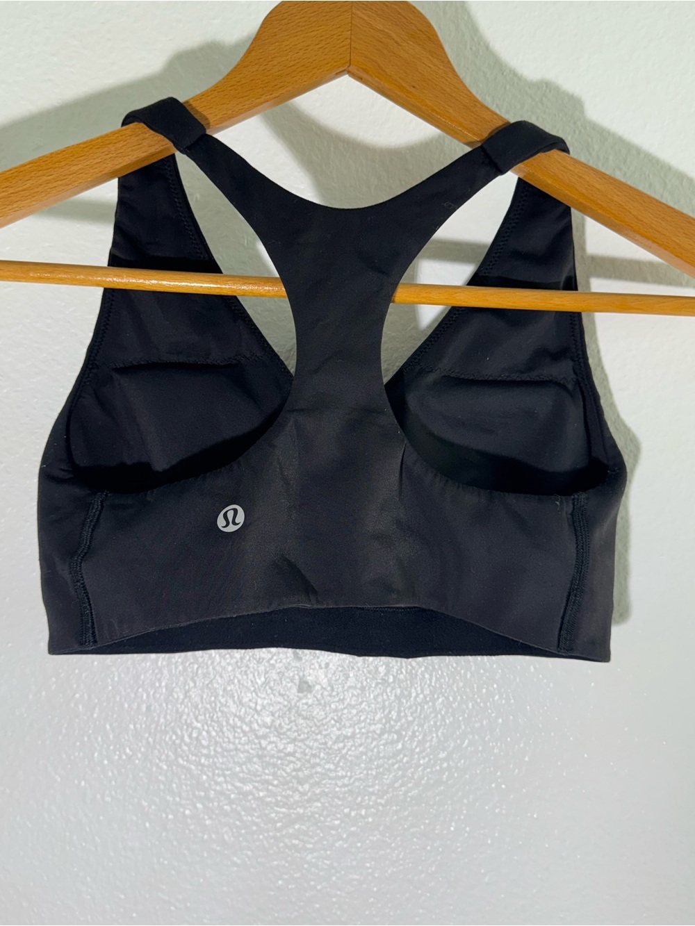 lululemon athletica Black Racerback Sports Bra